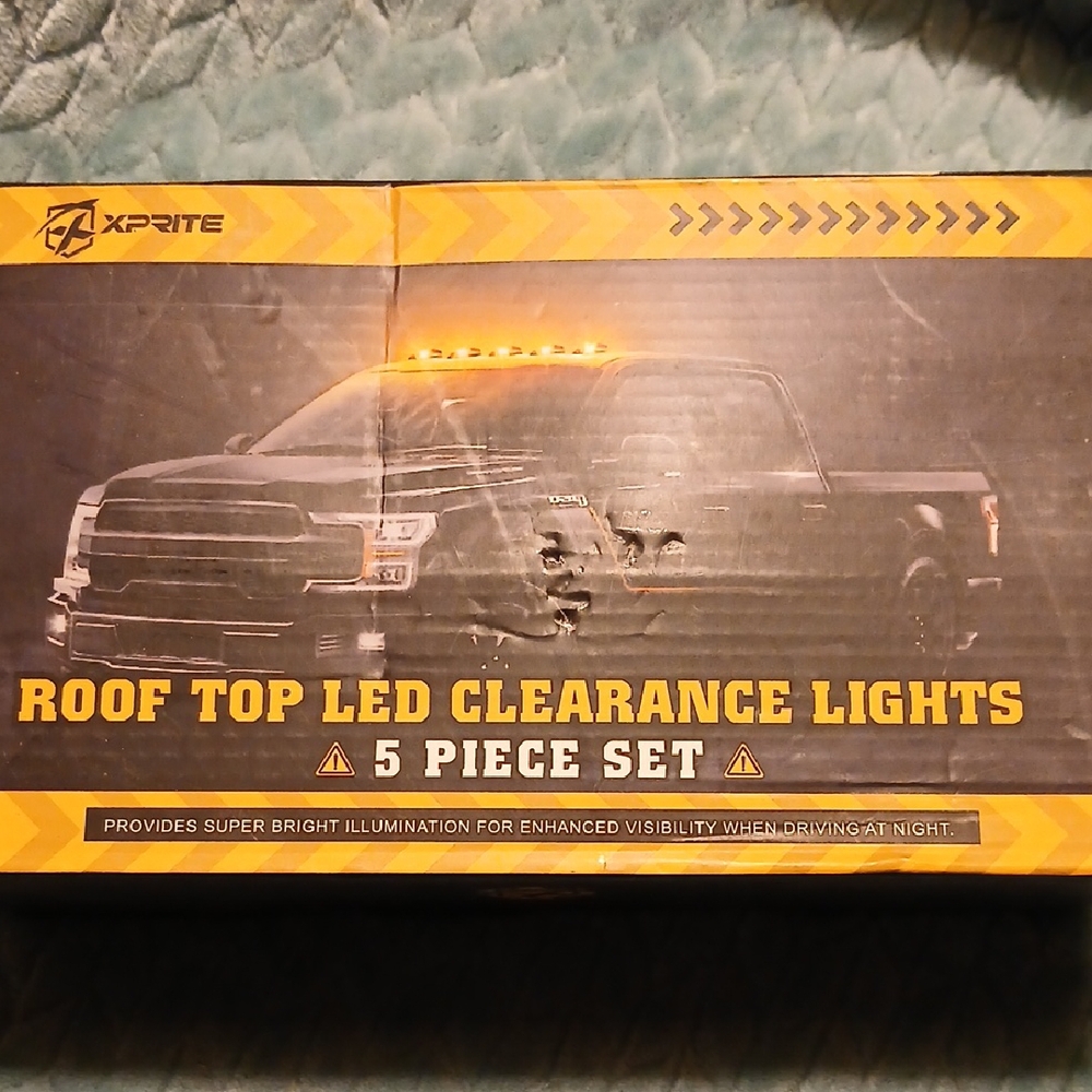 Roof Top LED Clearance Lights - Amber